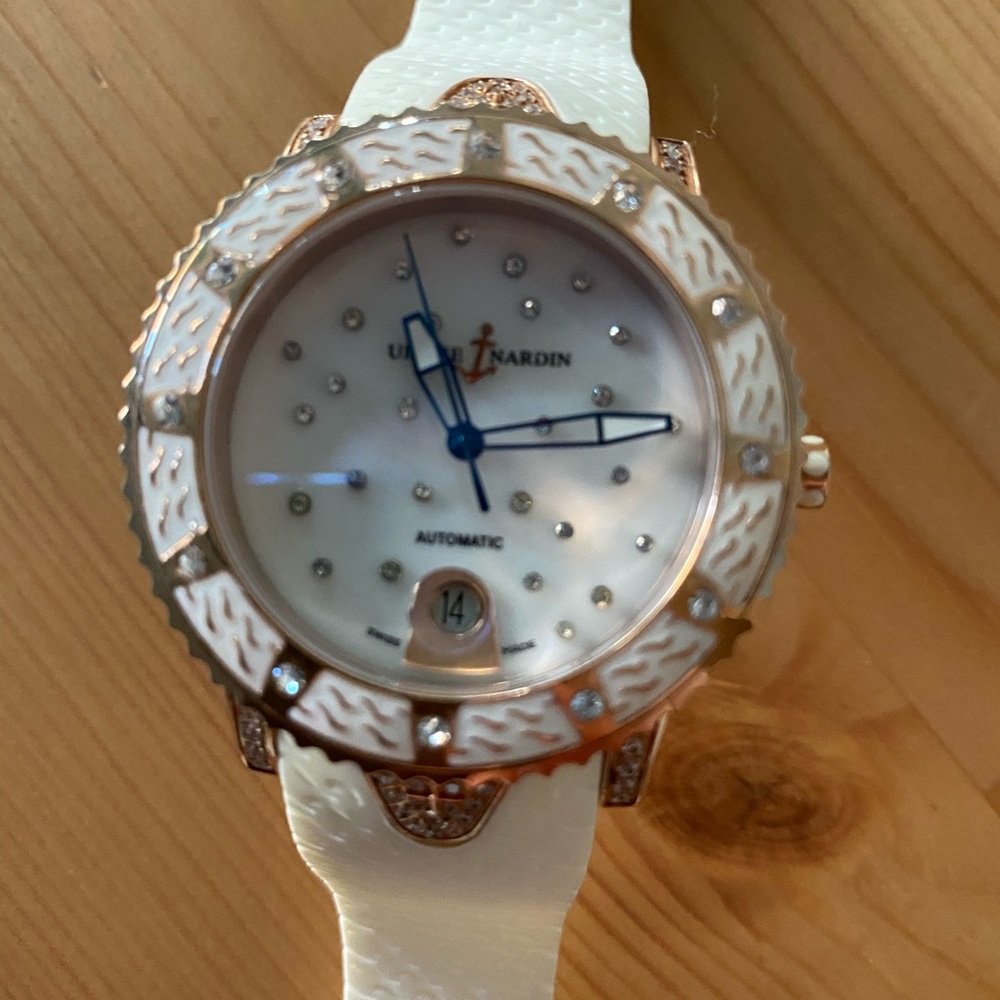 Ulysse Nardin Chronograph watch.